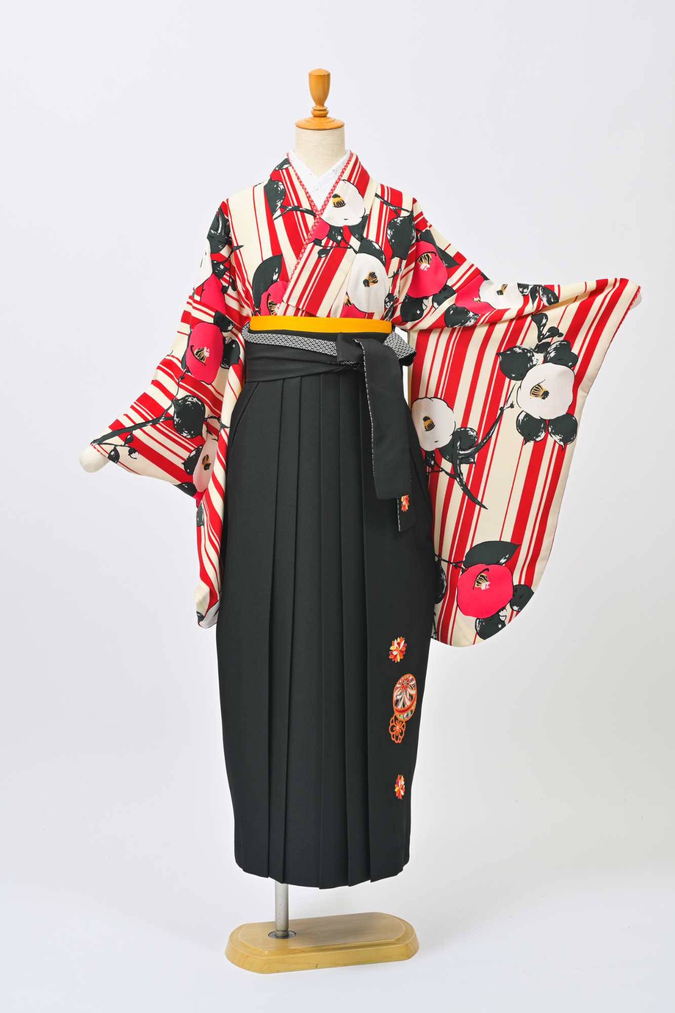 九重・ストライプ×椿