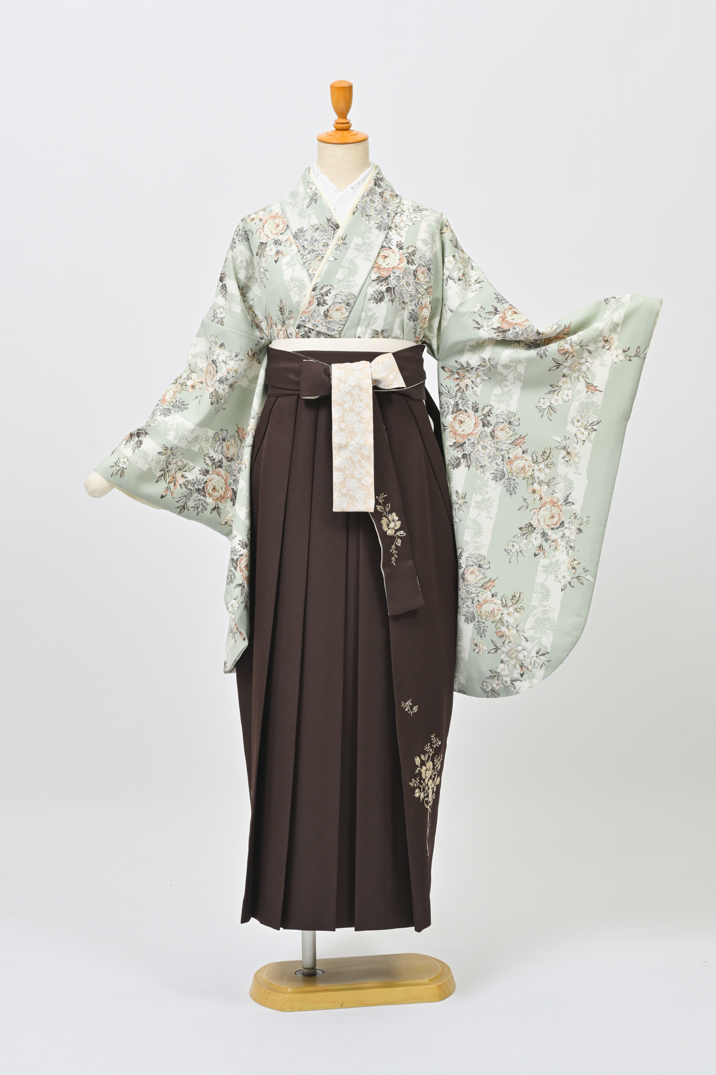 Kami Shibai・ばらストライプ×ミント