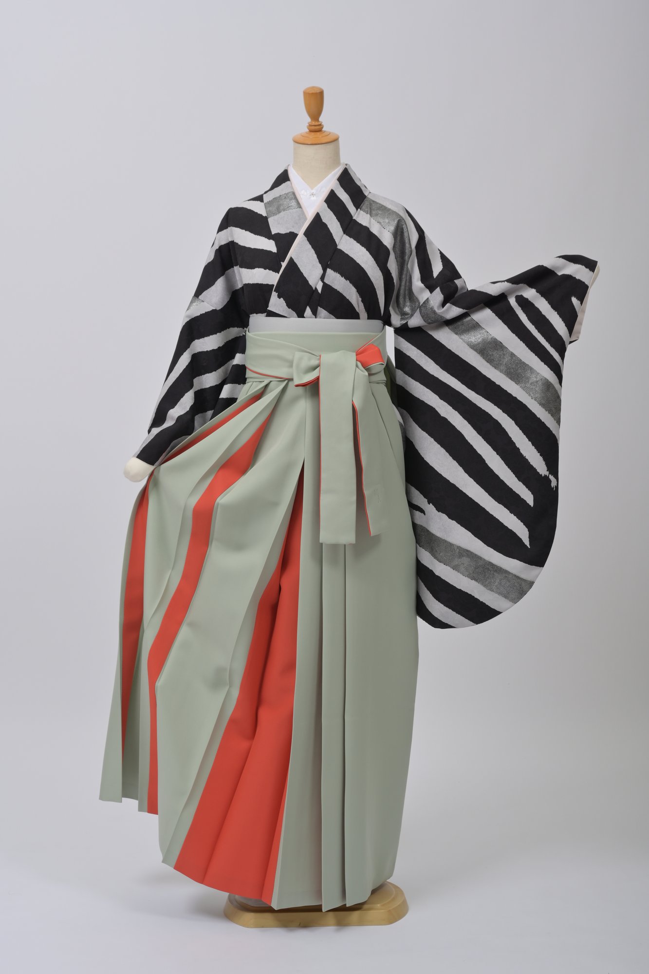 モダンアンテナ・ゼブラ黒