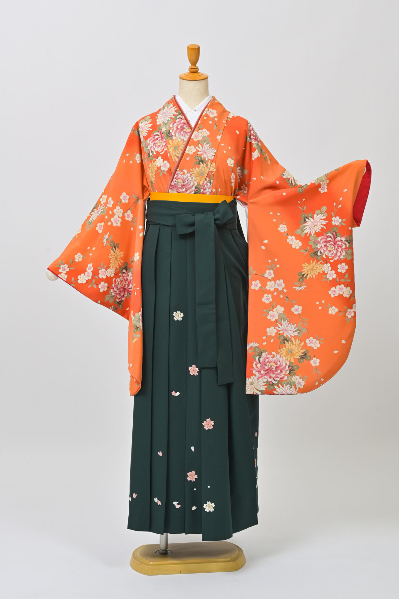 オレンジ・桜×菊