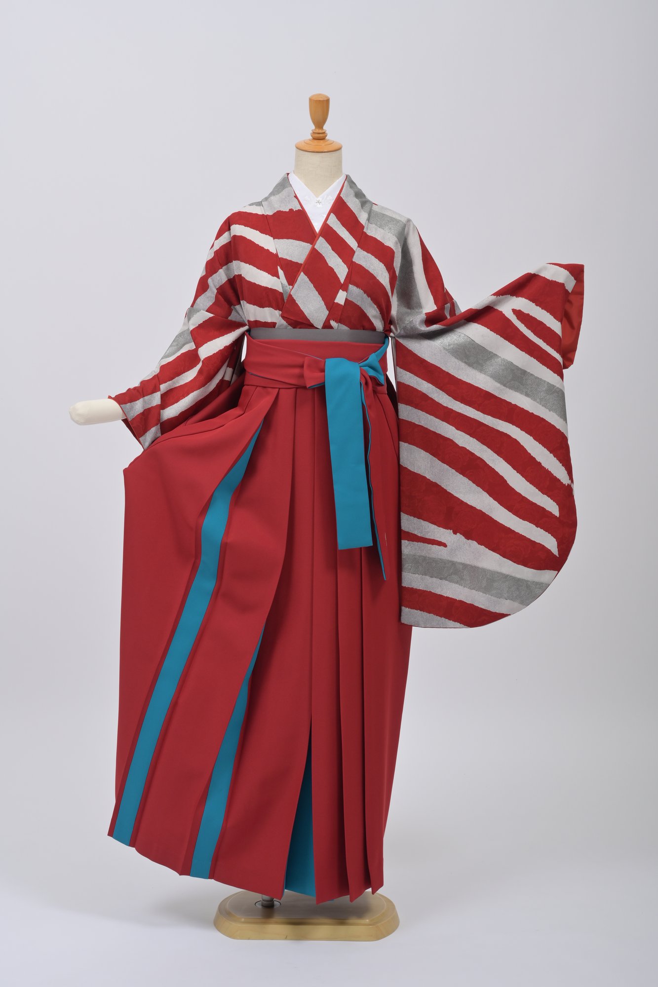 モダンアンテナ・ゼブラ赤