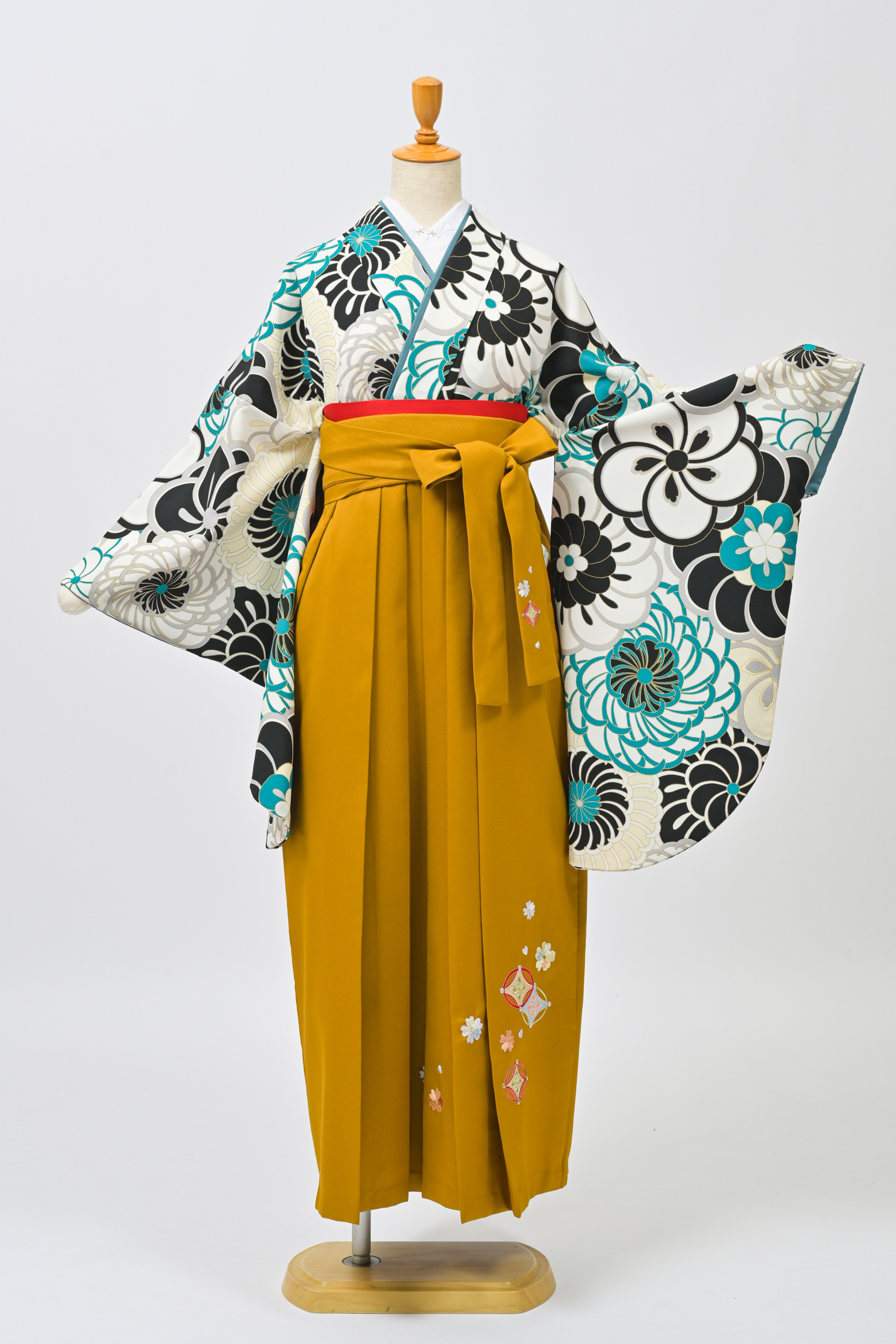 ねじり梅・菊黒青